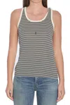 Saint Laurent Striped Tank Top