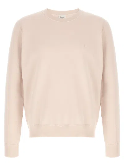 Saint Laurent Cassandre Sweatshirt Pink