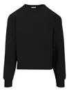 Saint Laurent Certified Cotton Sweatshirt With Cassandre Embroidery