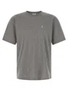 Saint Laurent Cassandre T-shirt In Gray