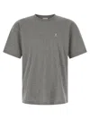Saint Laurent Cassandre T-shirt In Gray
