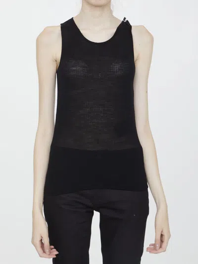 SAINT LAURENT CASSANDRE TANK TOP