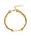 Saint Laurent Cassandre Metal Tassel Bracelet