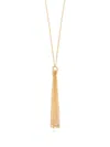 Saint Laurent Tassel Necklace In Multicolor