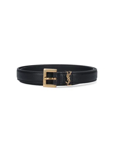 SAINT LAURENT CASSANDRE THIN BELT
