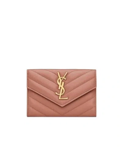 SAINT LAURENT CASSANDRE WALLET IN LAMBSKIN