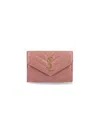 Saint Laurent Wallets In Pink
