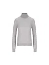 Saint Laurent Embroidered Wool Turtleneck Sweater