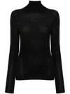 Saint Laurent Cassandre Wool Turtleneck Sweater