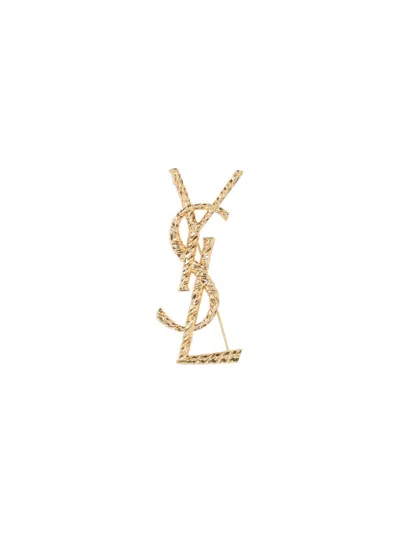 Saint Laurent 'cassandre Ysl' Brooch