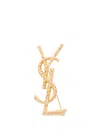 Saint Laurent Opyum Ysl Jewelry Gold In Gold