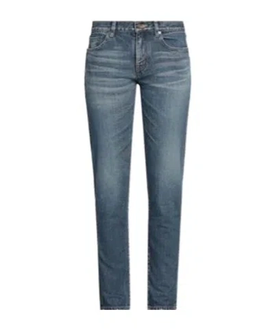 Saint Laurent Casual Denim Jeans In Blue