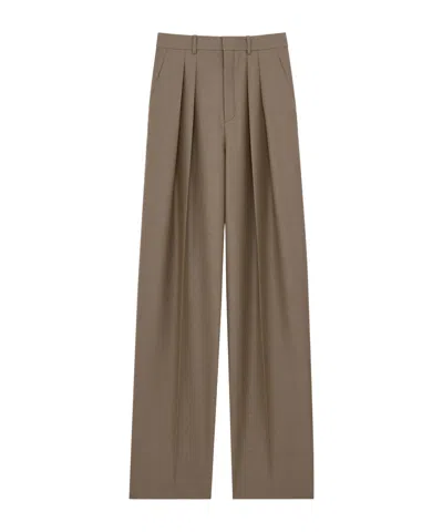 SAINT LAURENT SAINT LAURENT MID-RISE TAILORED PANTS
