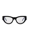 Saint Laurent Cat Eye Eyeglasses In Black