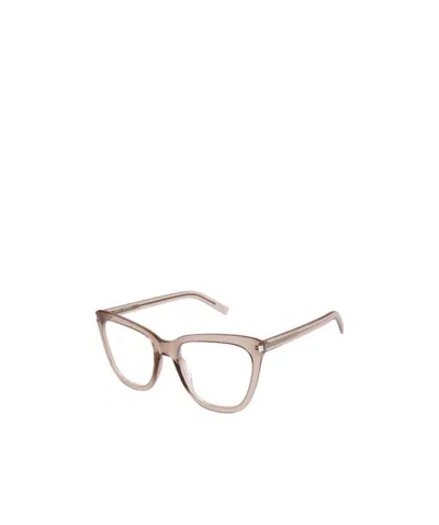 SAINT LAURENT SAINT LAURENT EYEWEAR SQUARE FRAME GLASSES