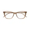 Saint Laurent Square-frame Acetate Optical Glasses In Nude