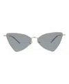 Saint Laurent Cat Eye-frame Metal Sunglasses