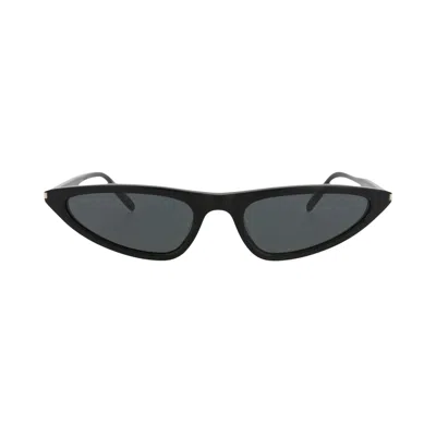 Pre-owned Saint Laurent Cat Eye-frame Recycled Acetate Sunglasses 'black' | Women's Size Onesize