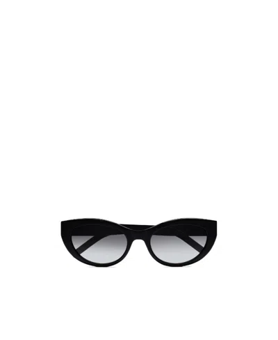 Saint Laurent Cat-eye Frame Sunglasses In Black