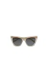 Saint Laurent Cat-eye Frame Sunglasses In Black