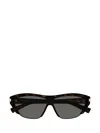 Saint Laurent Cat-eye Frame Sunglasses In Brown