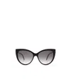 Saint Laurent Eyewear Cat-eye Frame Sunglasses In Gray