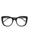Saint Laurent Cat-eye Glasses In Black