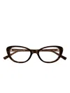 Saint Laurent Eyewear Eyeglasses In Brown