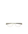 Saint Laurent Eyewear Eyeglasses In Gold