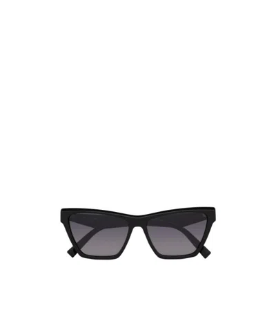 Saint Laurent Eyewear Cat-eye Sunglasses In Black