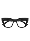 Saint Laurent Cat-eye Photochromic-lenses Sunglasses In Black