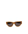 Saint Laurent Cat-eye Sunglasses In Black