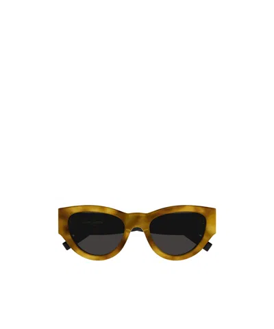 Saint Laurent Cat-eye Sunglasses In Black