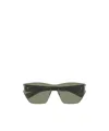Saint Laurent Sl 755 Linea Corner Angle 002 Havana Green Sunglasses In Green