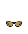 Saint Laurent Slm94 Sunglasses In Green