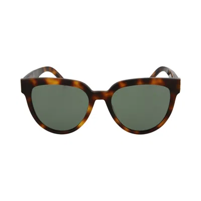 Pre-owned Saint Laurent Cat Eye Sunglasses 'havana/green' | Brown | Women's Size Onesize