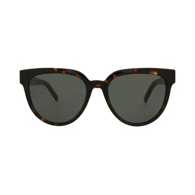 Pre-owned Saint Laurent Cat Eye Sunglasses 'havana/grey' | Brown | Women's Size Onesize