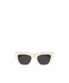 Saint Laurent Sl 759 Linea Corner Angle Sunglasses In Ivory