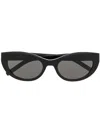 Saint Laurent Slm115 Cat-eye Sunglasses In Schwarz