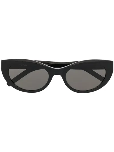 Saint Laurent Slm115 Cat-eye Sunglasses In Schwarz