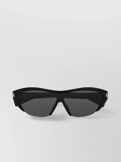 Saint Laurent Cat Eye Sunglasses Thick Frame In Black