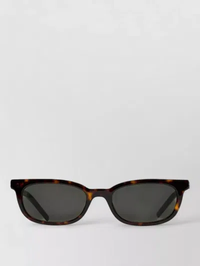 Saint Laurent Cat Eye Sunglasses Tinted Lenses Tortoiseshell Pattern