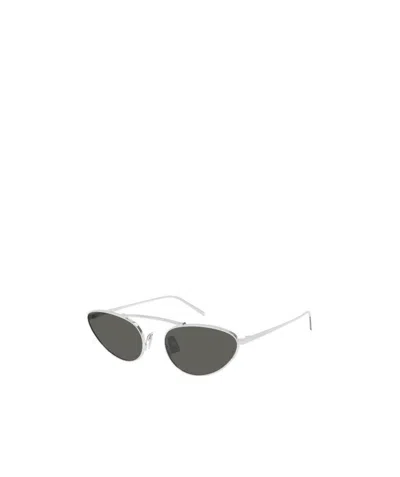 Saint Laurent Cat-eye Tinted Sunglasses In Black