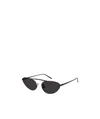 Saint Laurent Cat-eye Tinted Sunglasses In Black