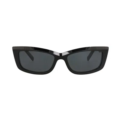 Pre-owned Saint Laurent Cat Eye-frame Recycled Acetate Sunglasses 'black' | Women's Size Onesize