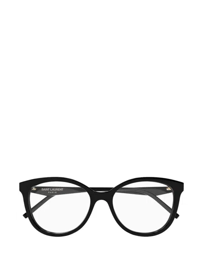 Saint Laurent Cat-eye Glasses In Black
