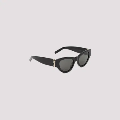 Saint Laurent Cat-eye Tinted Sunglasses In Black