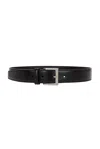 Saint Laurent Ceinture Vadim Belt In Nero