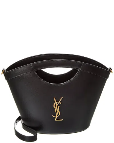 Saint Laurent Celia Mini Leather Tote