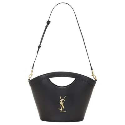 Pre-owned Saint Laurent Celia Mini Tote 'black'